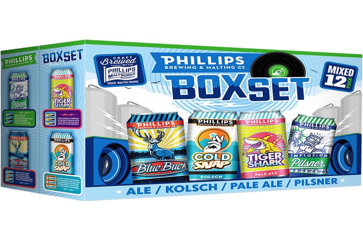 PHILLIPS BOX SET MIXED PACK 12 CANS (12 x 355 ML)