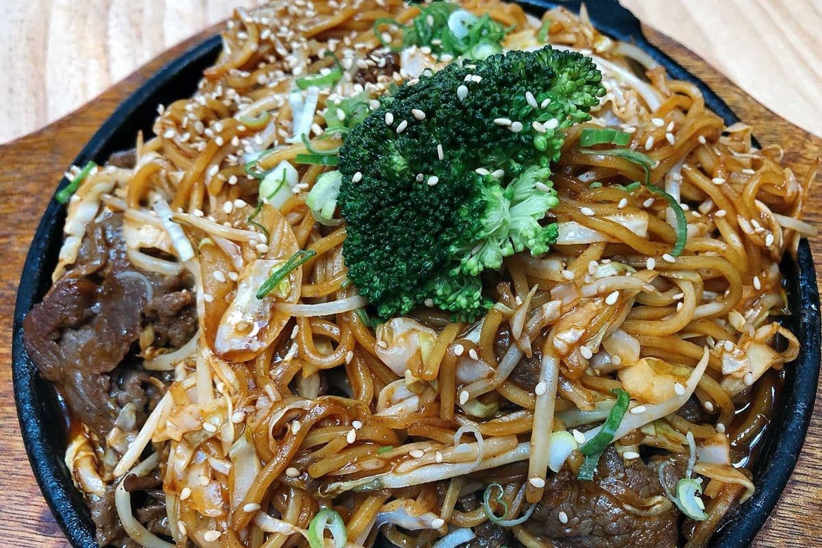 Beef Yaki Soba (Thin)