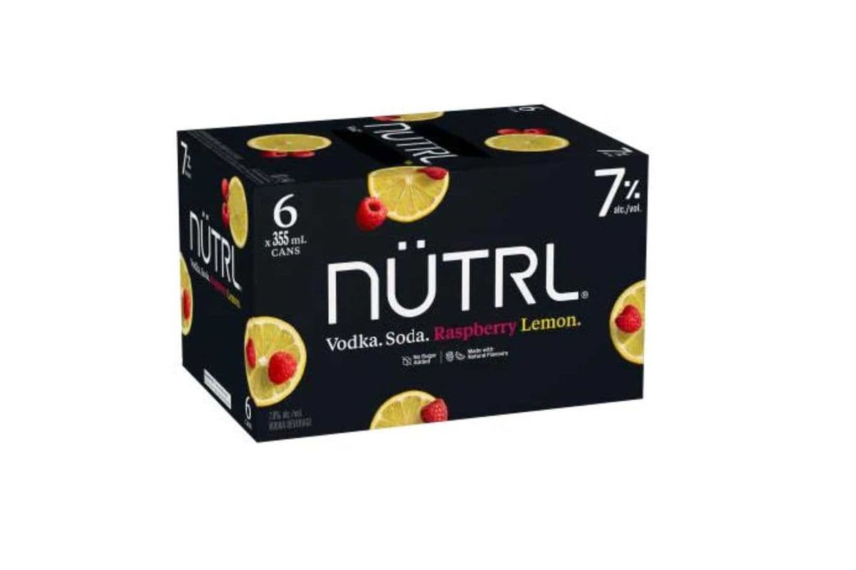 Nutrl 7 Raspberry Lemon (6 x 355ml)
