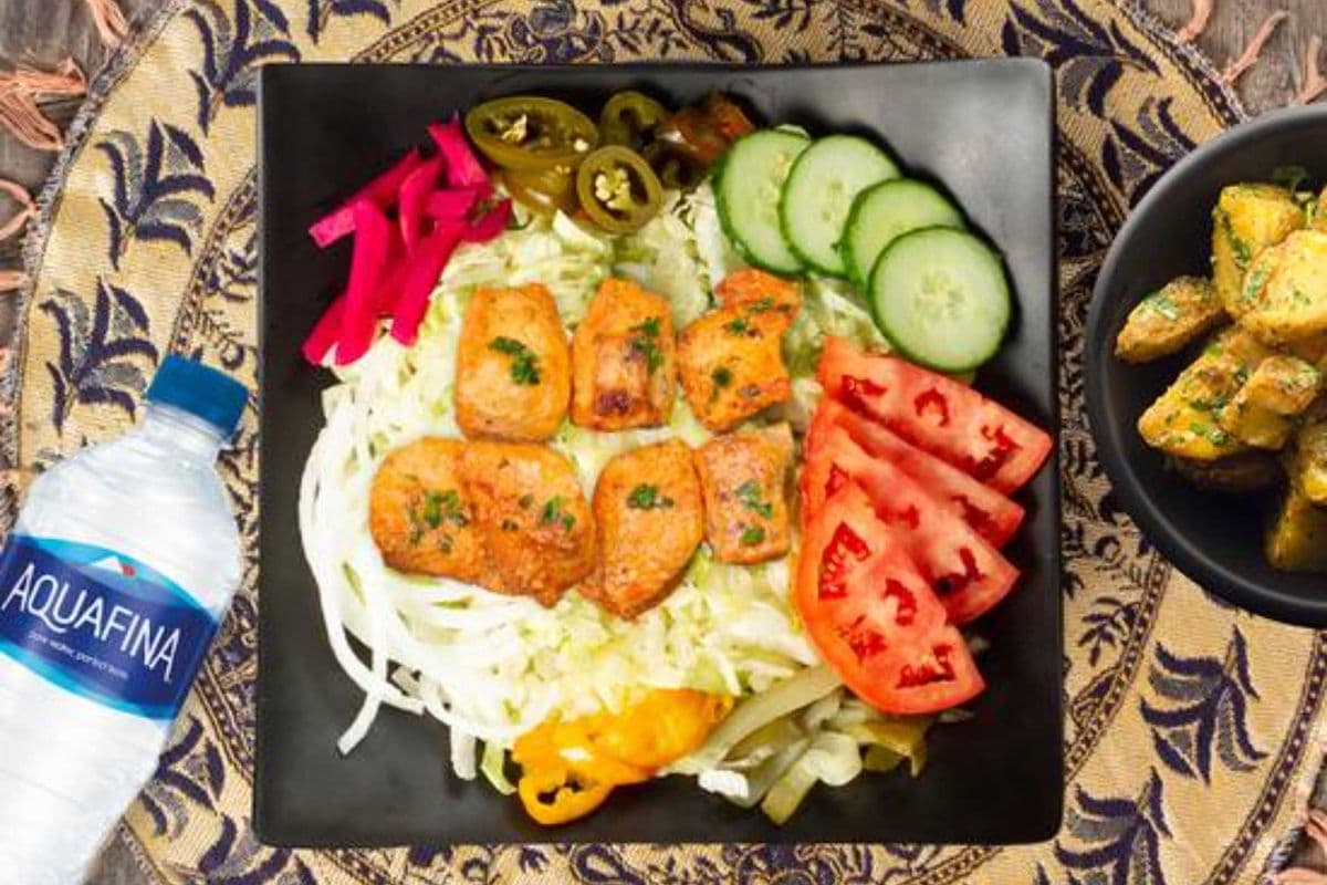 Chicken Kebab Salad Bowl Combo