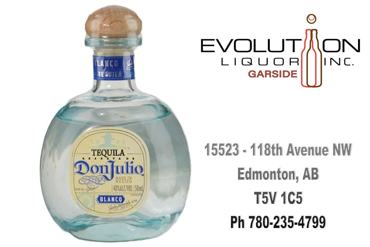 Don Julio Tequila Blanco 0050G (1 x 50 ml Glass Bottle)