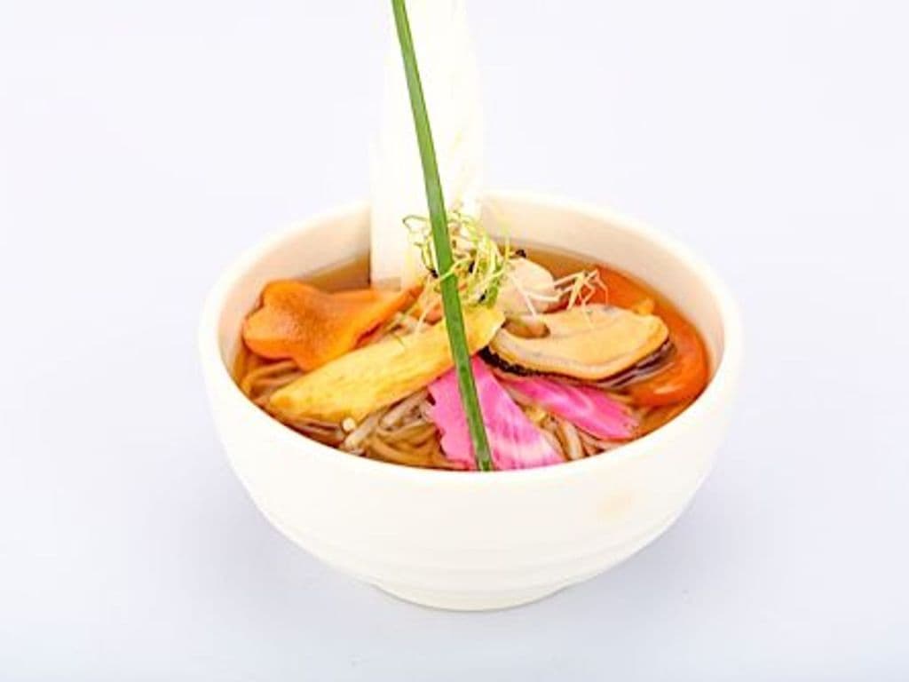 Cherry Seafood Ramen Soup