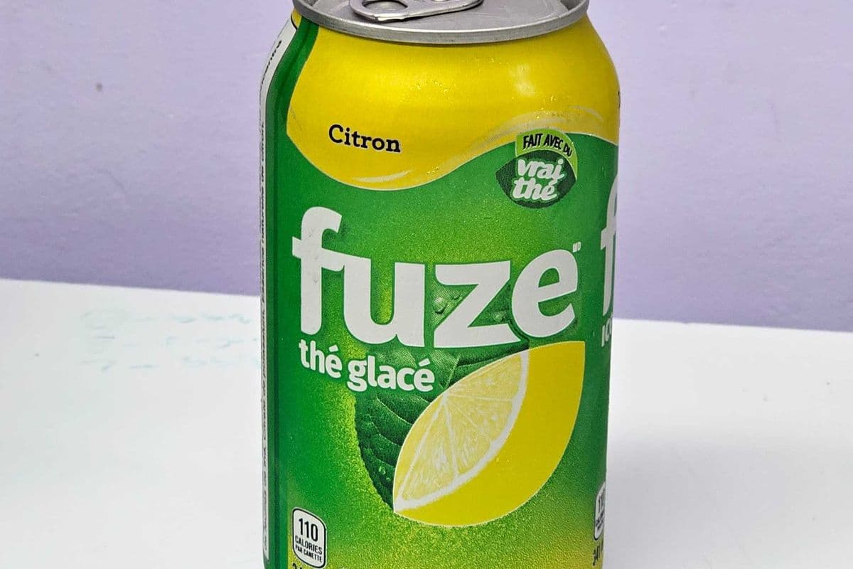 Fuze Tea Iced Tea, Lemon (341 ml)