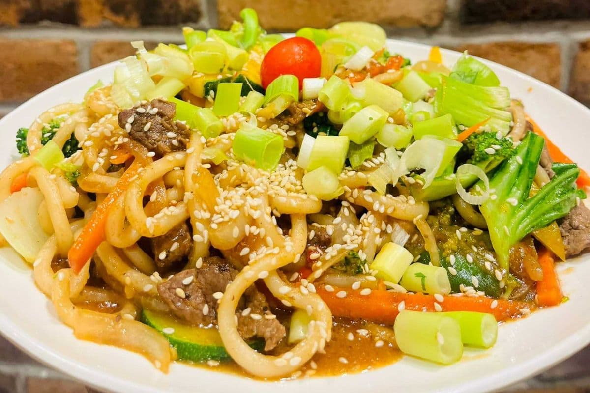 Beef Stir Fry Rice or Noodles