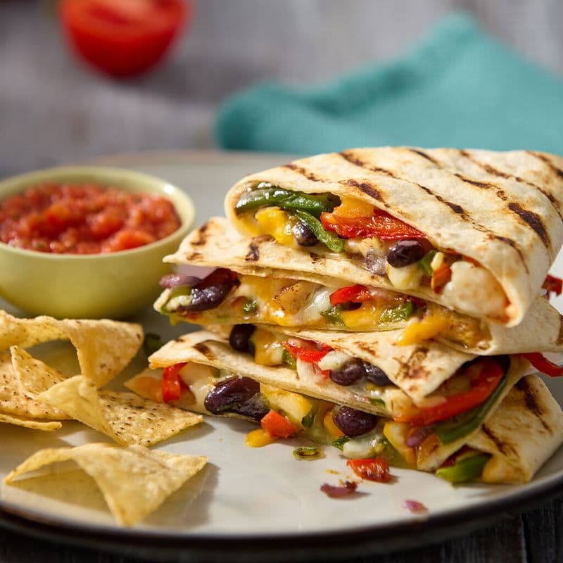 Veggie Quesadilla / Quesadilla végétarienne