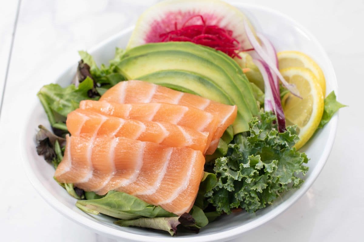 Salmon and Avocado Salad