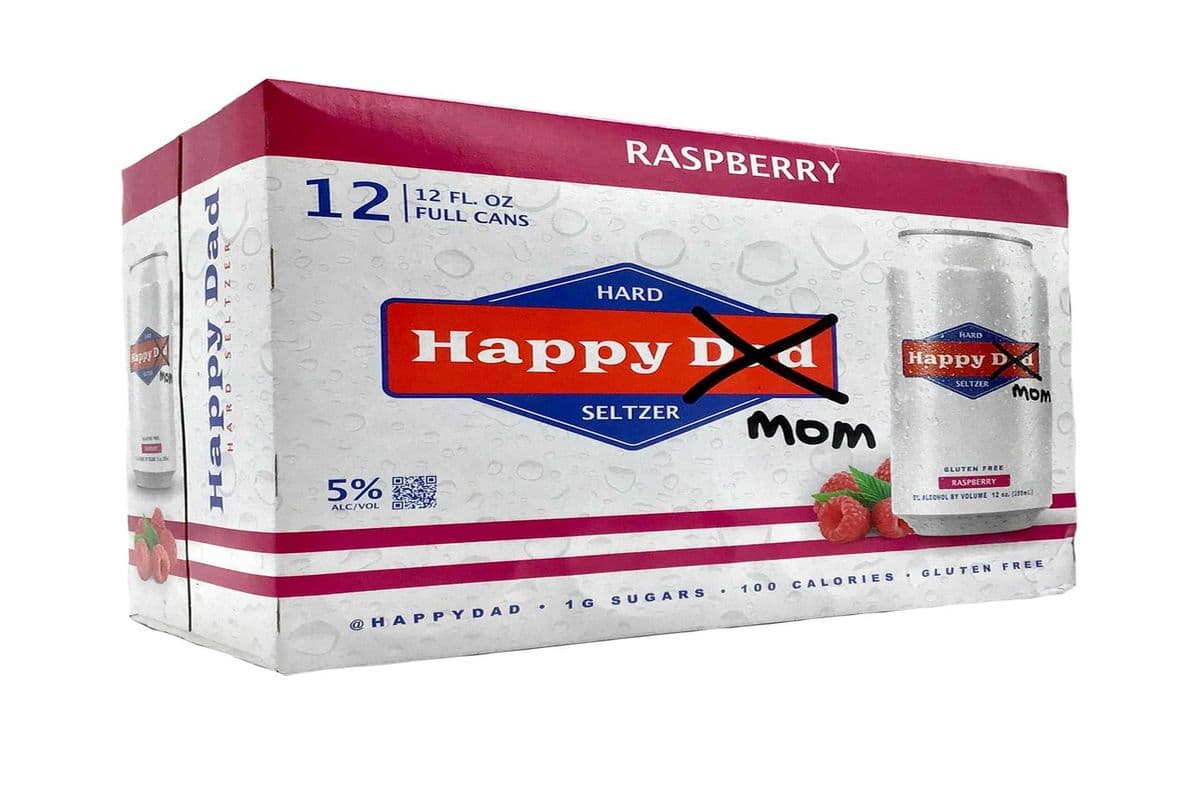 102464. Happy Dad Raspberry (1 x 12pc)