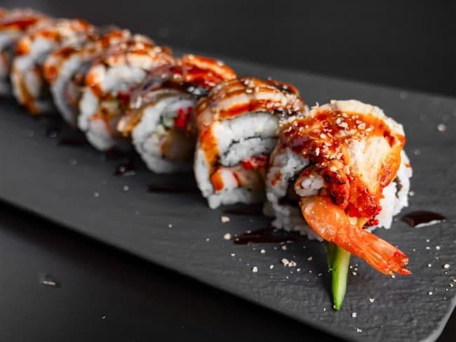Black Dragon Roll (8pcs)