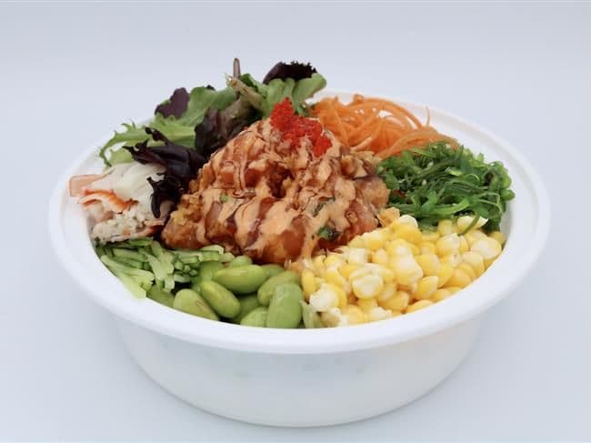 Spicy Salmon Poke Bowl