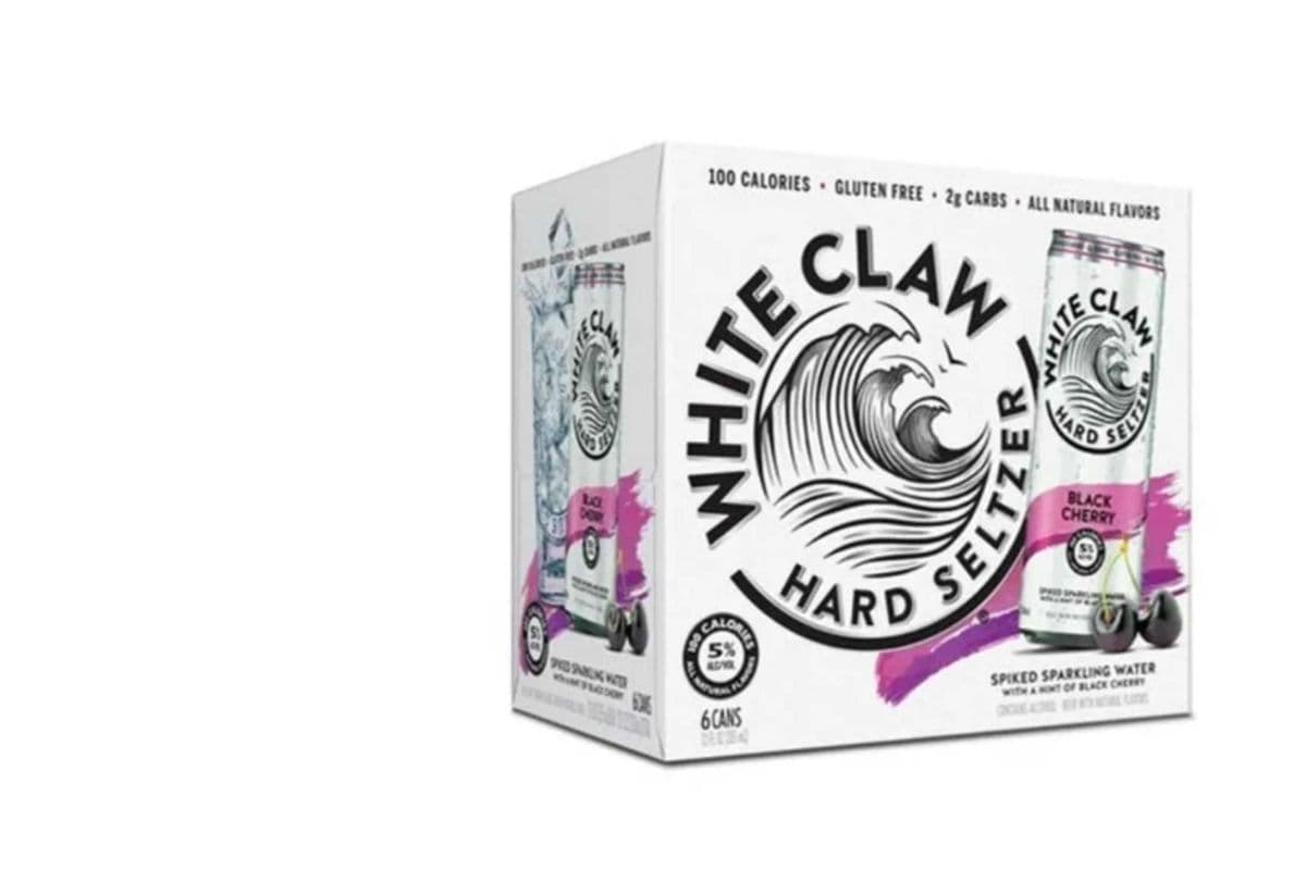 White Claw Black Cherry 6 pack (1 x 6x 355ml Cans )
