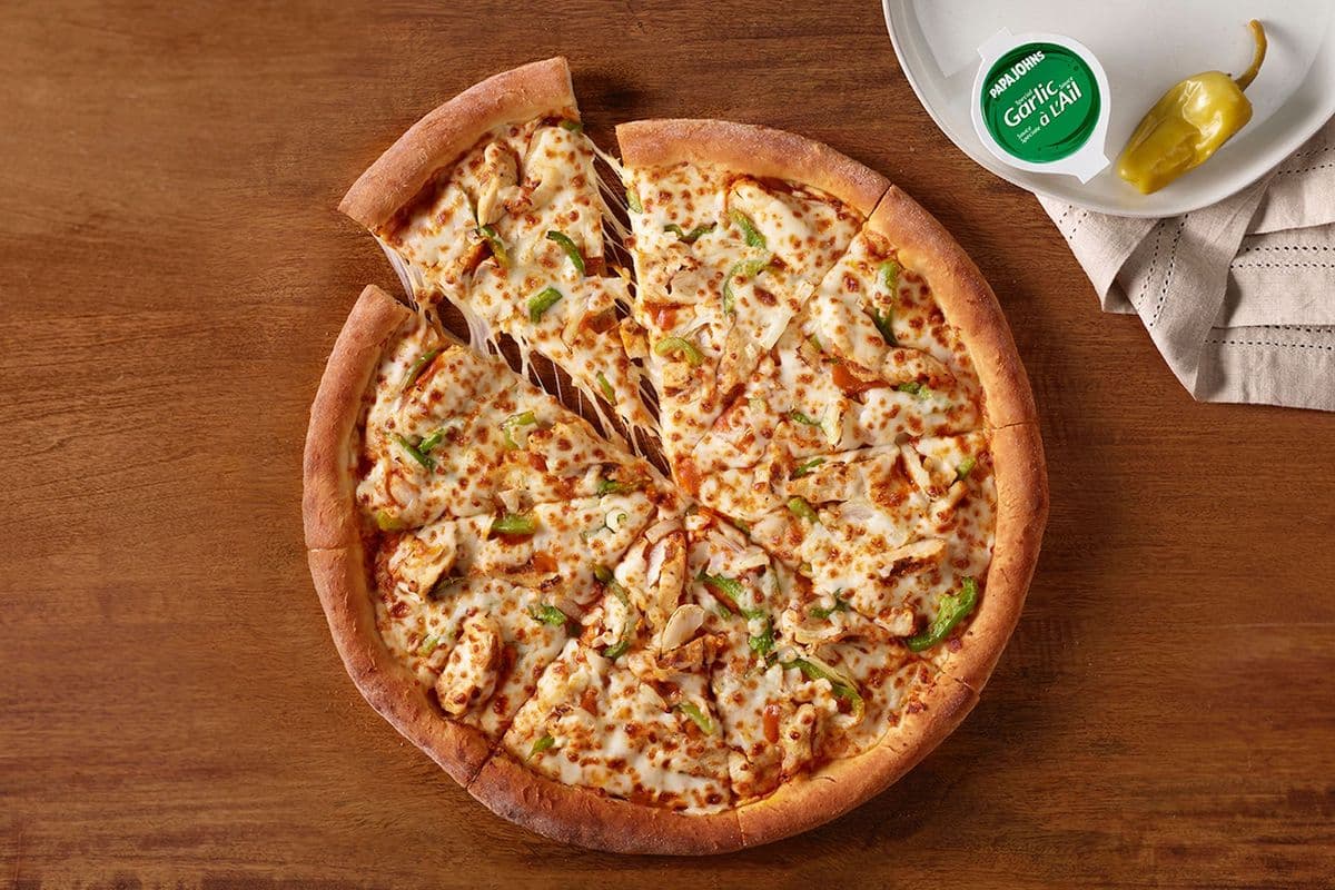 Large Butter Chicken Pizza