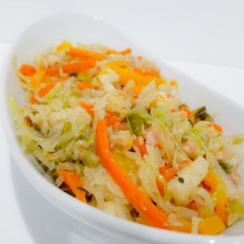 Cabbage and Saltfish