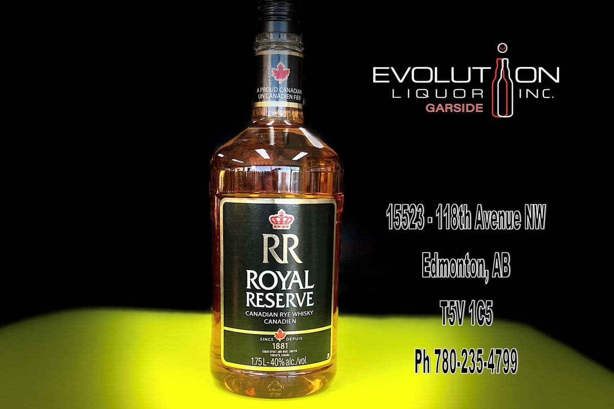 Royal Reserve Canadian Rye Whisky 1750P (1 x 1.75L Plastic Bottle)