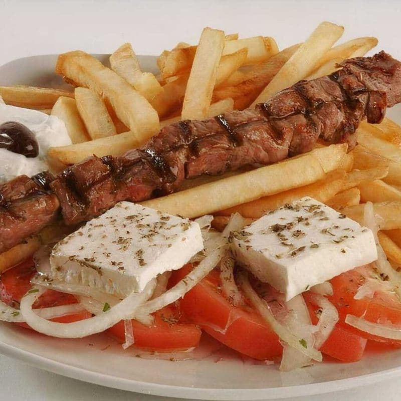 #1 - 1 Brochette de souvlaki