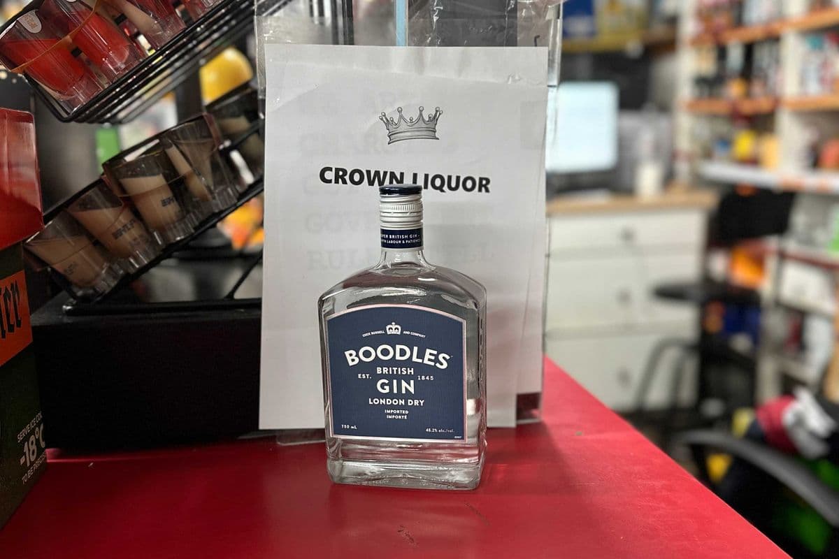 Boodles british gin (1 x 750ml)
