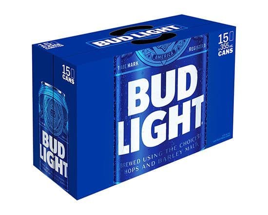 BUD LIGHT 15 CAN (15 x 355ml)