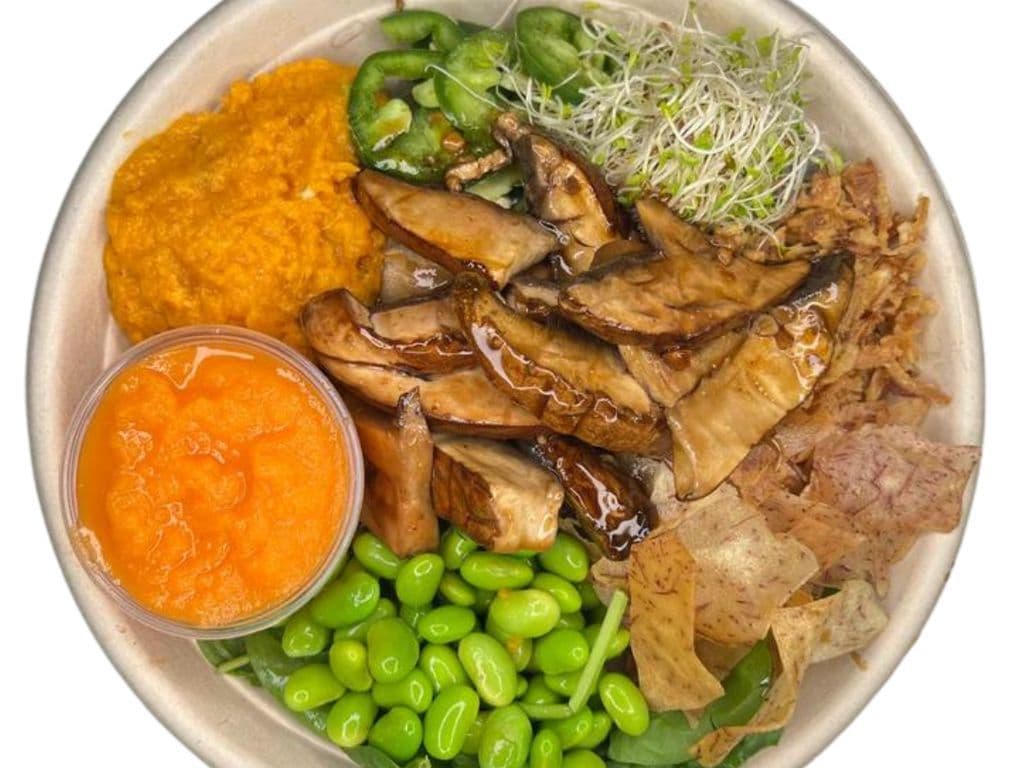 Seasonal Mushroom Warm Bowl (Vegan)