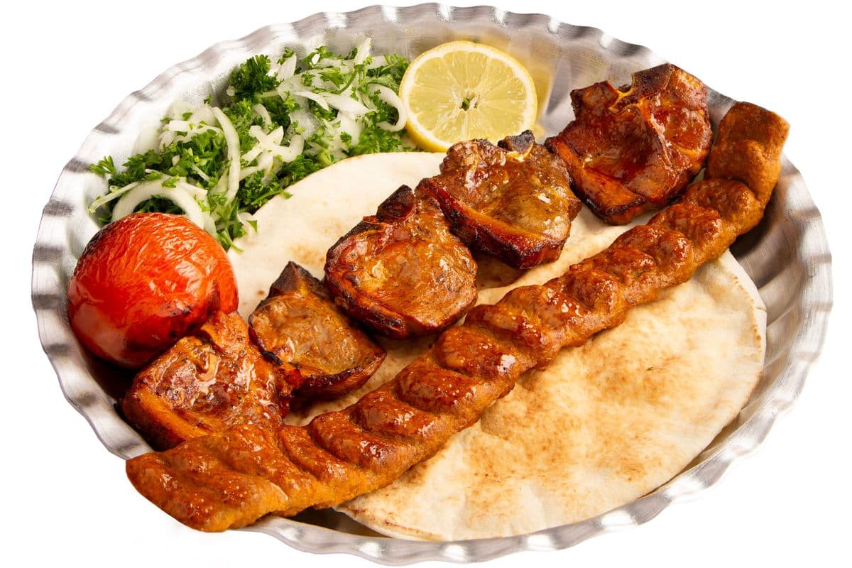 Lamb Chops Soltani (Loghmeh) Kebab Skewer