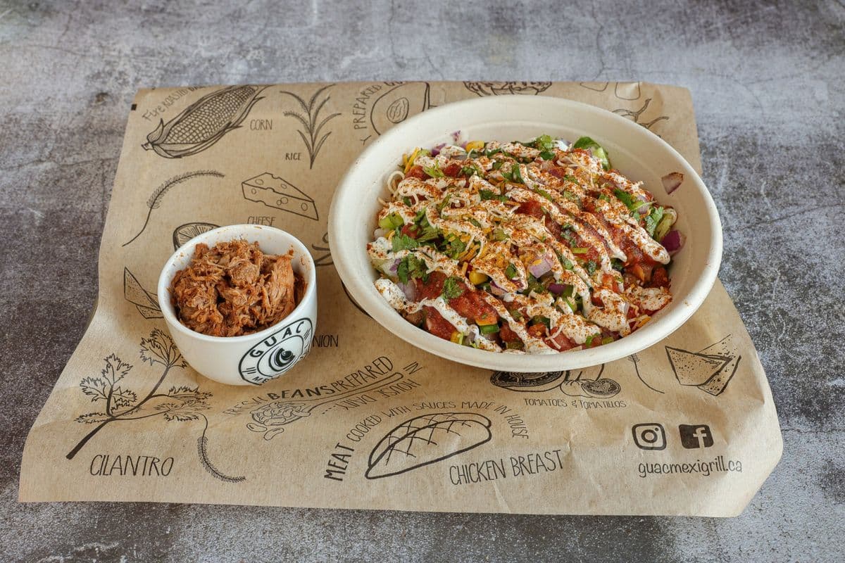 Carnitas Burrito Bowl Combo