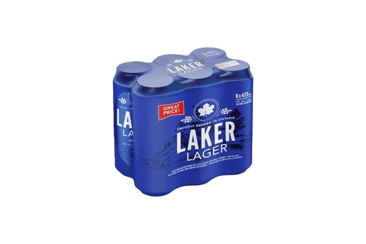 Laker Lager (Blue) (6 x 473 ml Can)