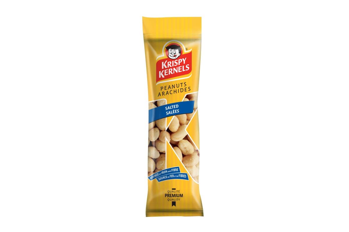 Krispy Kernel arachides salées / Krispy Kernel Peanuts Salted (60 g)