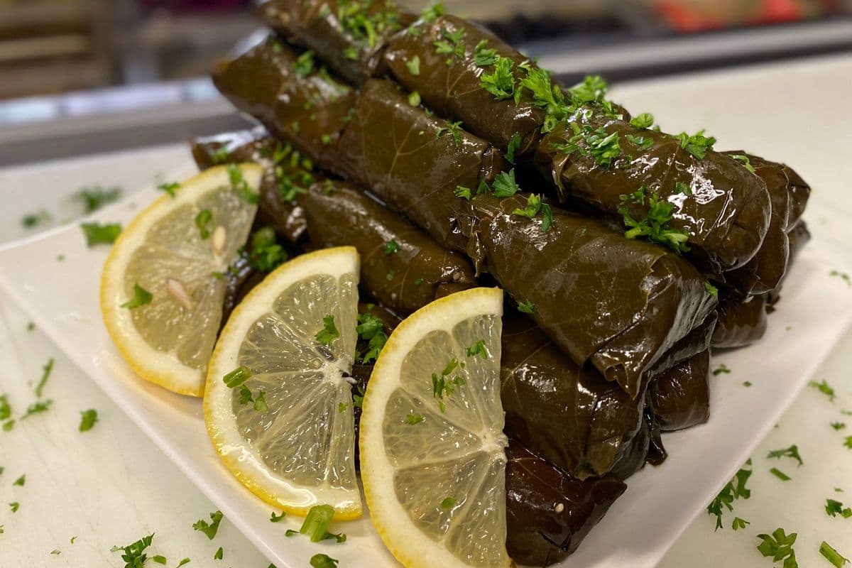 grape leaves