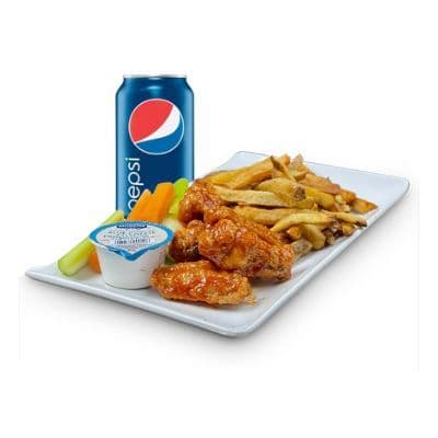 Combo # 1 (4 Wings or 0.5 x Boneless)
