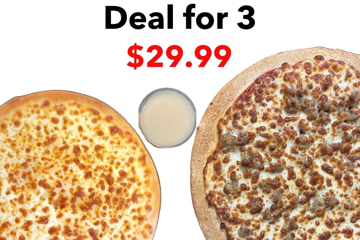 Deal for 3 (Large, Medium)
