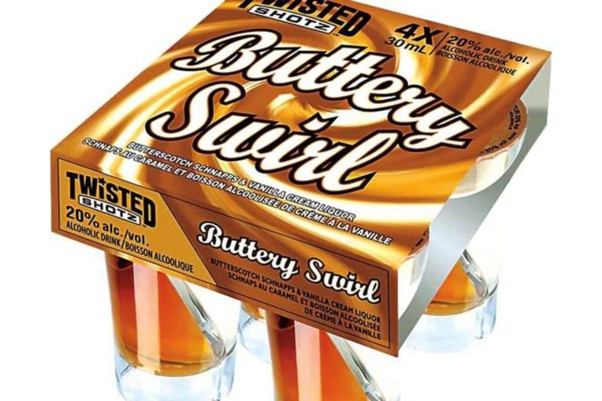 Twisted Shotz Buttery Swirl (4 x 30 ml)
