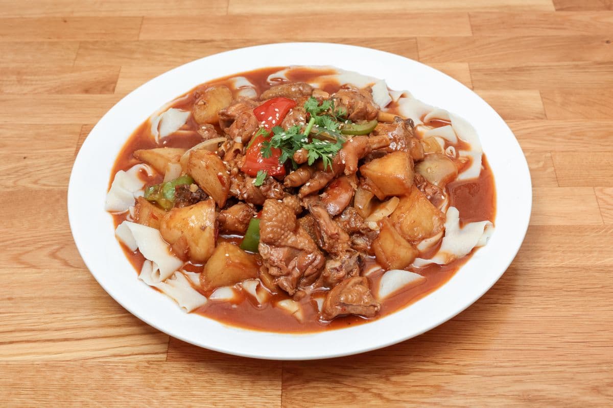 Big Plate Chicken with Noodle 大盘鸡