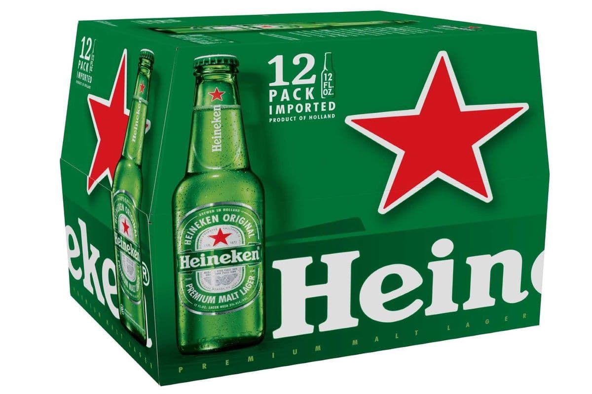 Heinekan 12 Bottles (12 x 341 ml Bottle)