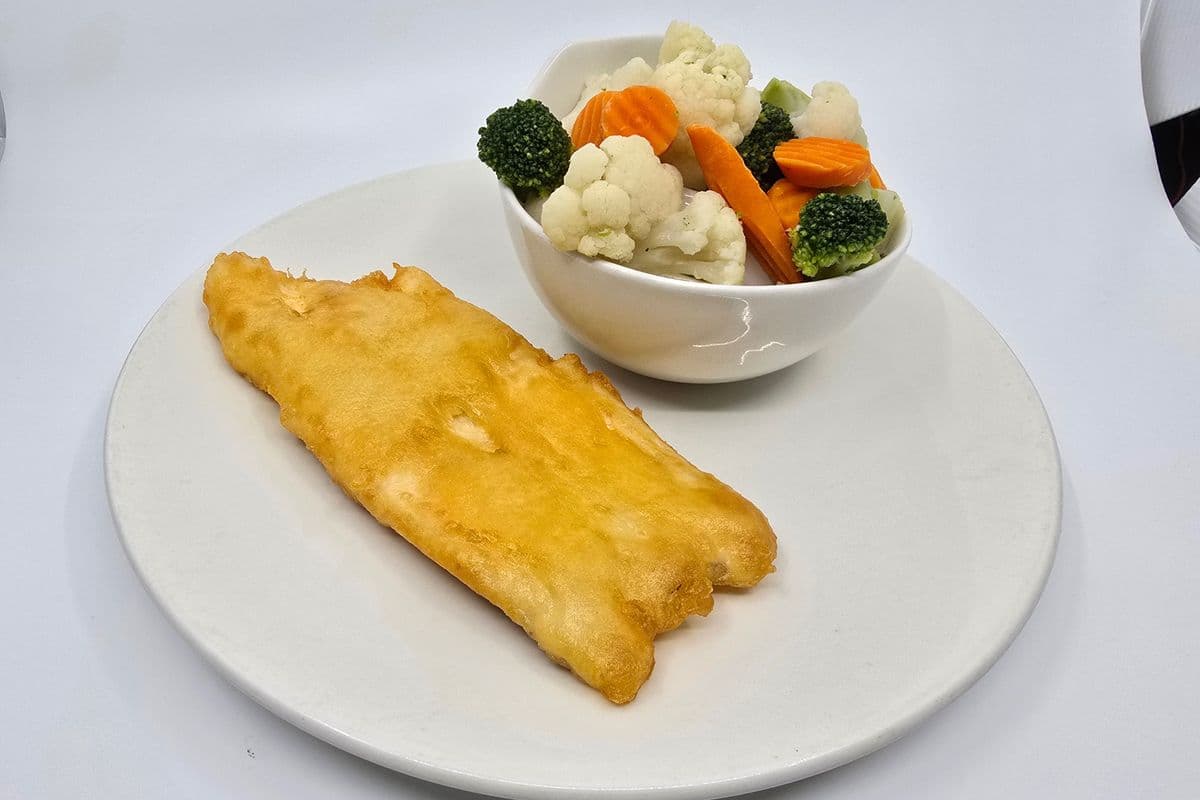 Haddock & California Style Steamed Vegetables
