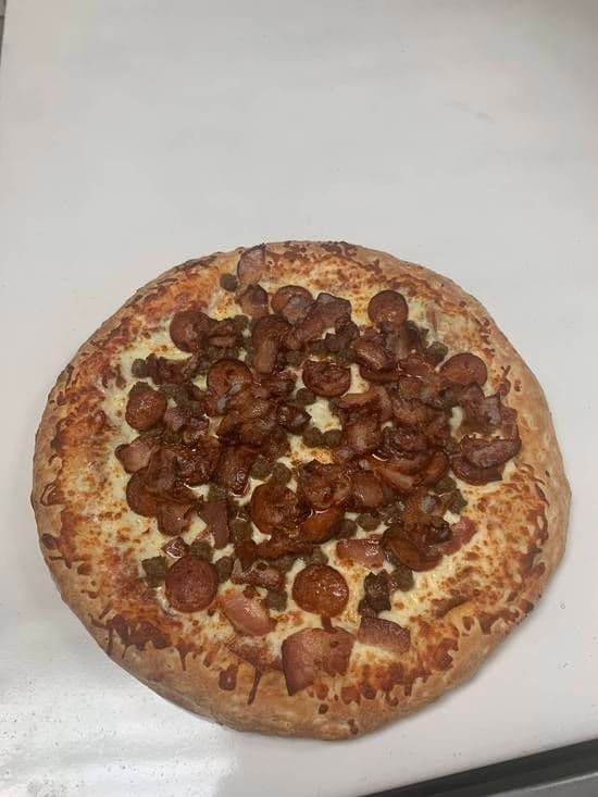 PIZZA DINGUE DE LA VIANDE 2 PIZZAS POUR 1 PRIX / PIZZA DINGUE DE LA VIANDE 2 PIZZAS POUR 1 PRIX
