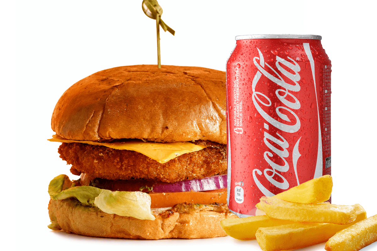 Spicy Chicken Burger Meal