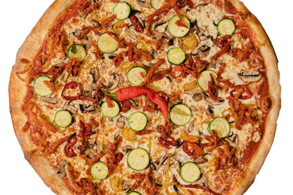 Hot Veg Pizza