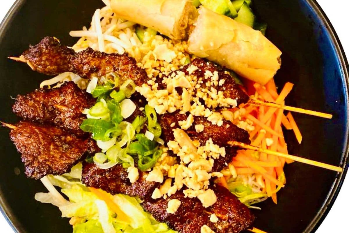 Grilled Beef Rice Vermicelli