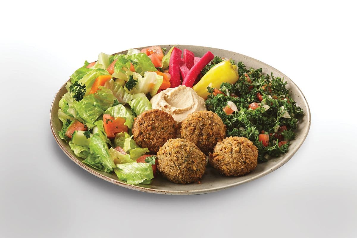 Falafel and Salad Plate