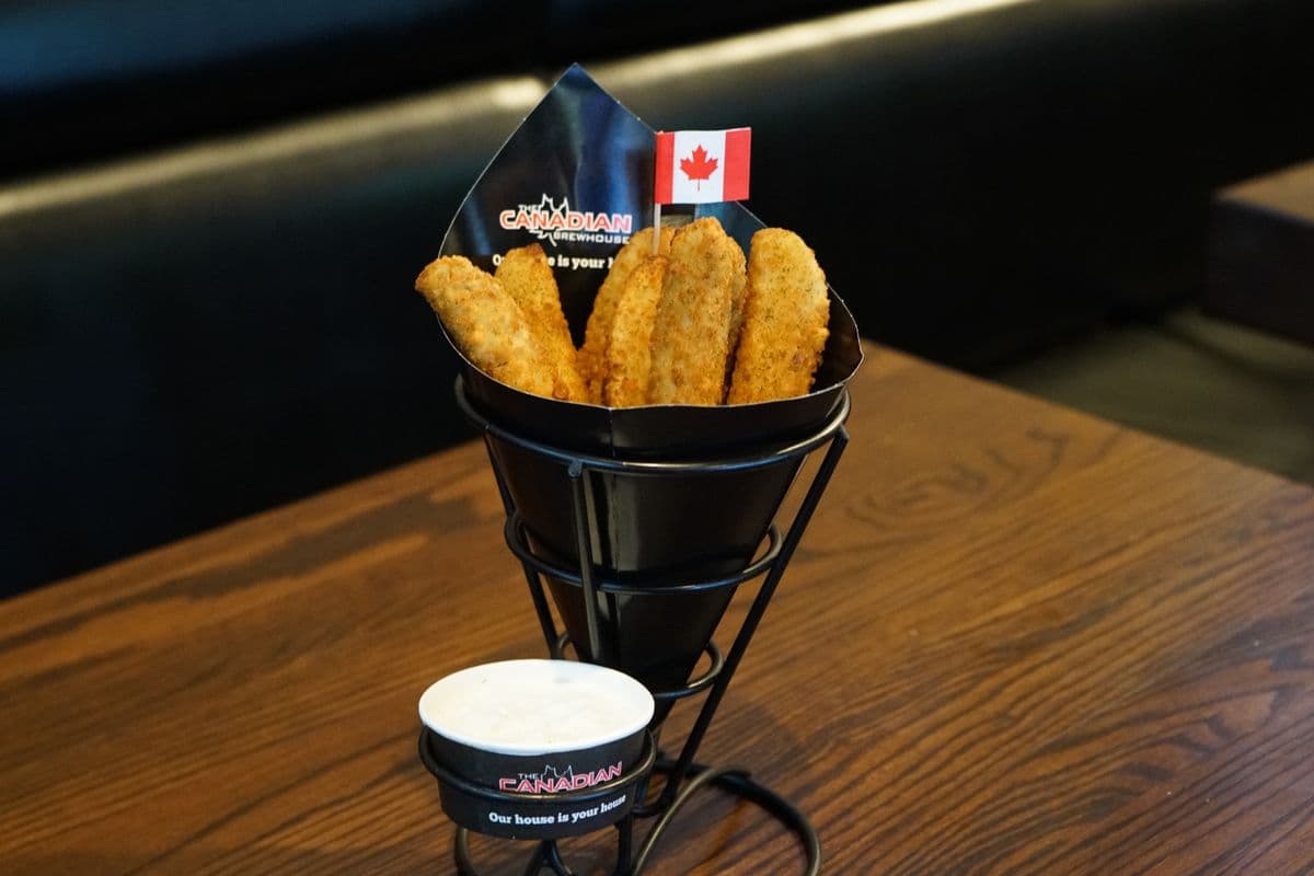 Face-Off Fried Pickles