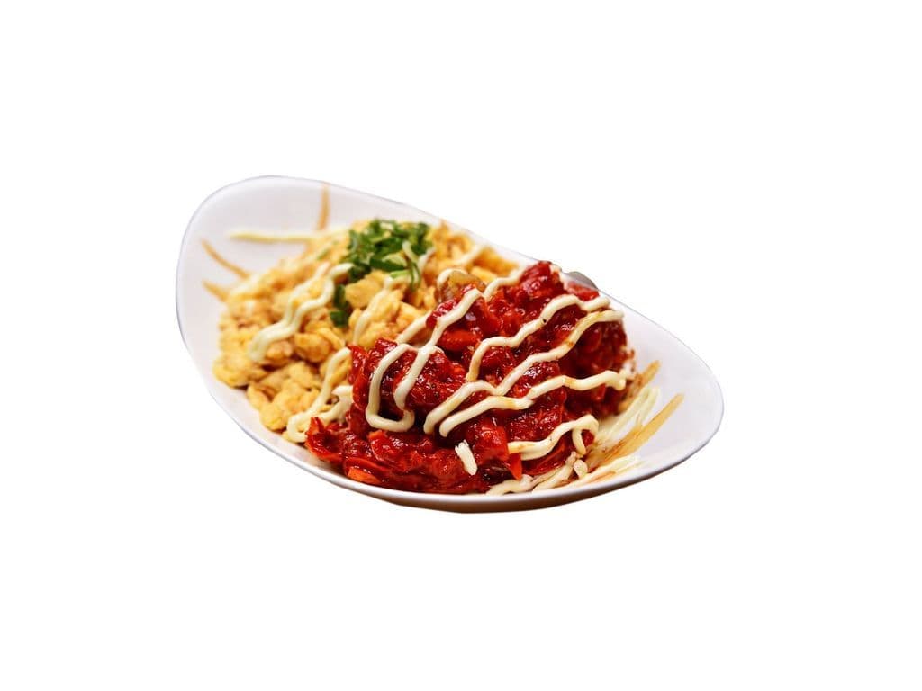 Fried Chicken Over Rice - Mala Hot