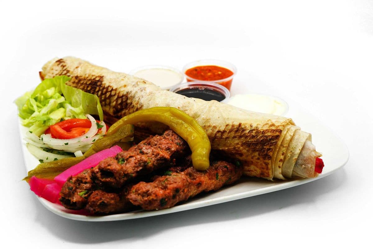 Kabab on pita