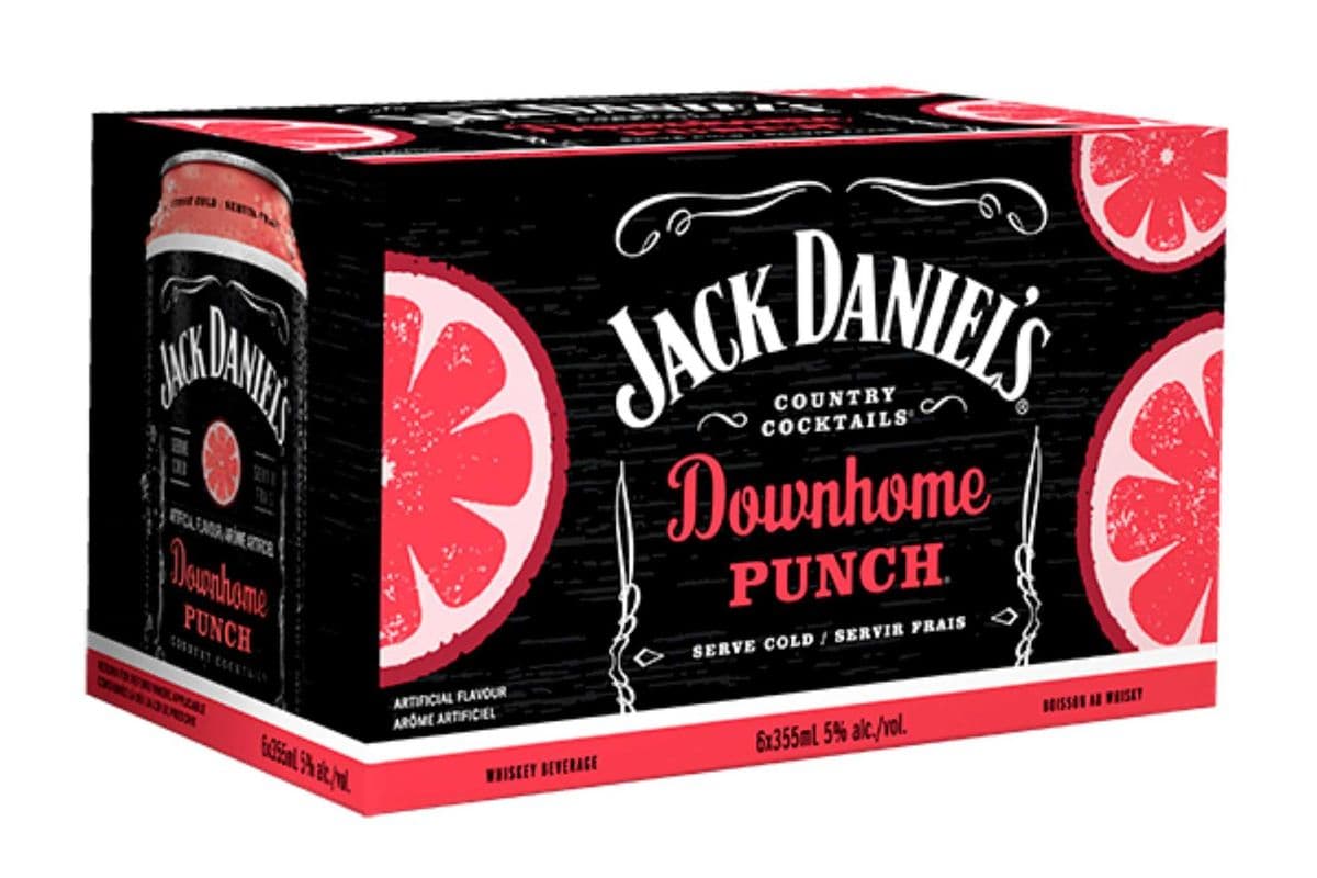 JDCC DOWN HOME PUNCH 6 CAN (1 x 6X355 ML)