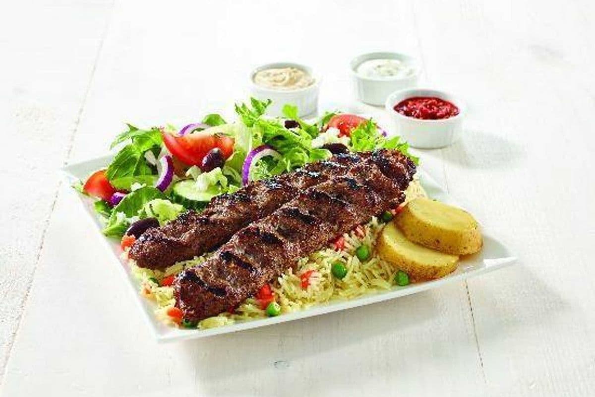 Beef Kabob Plate