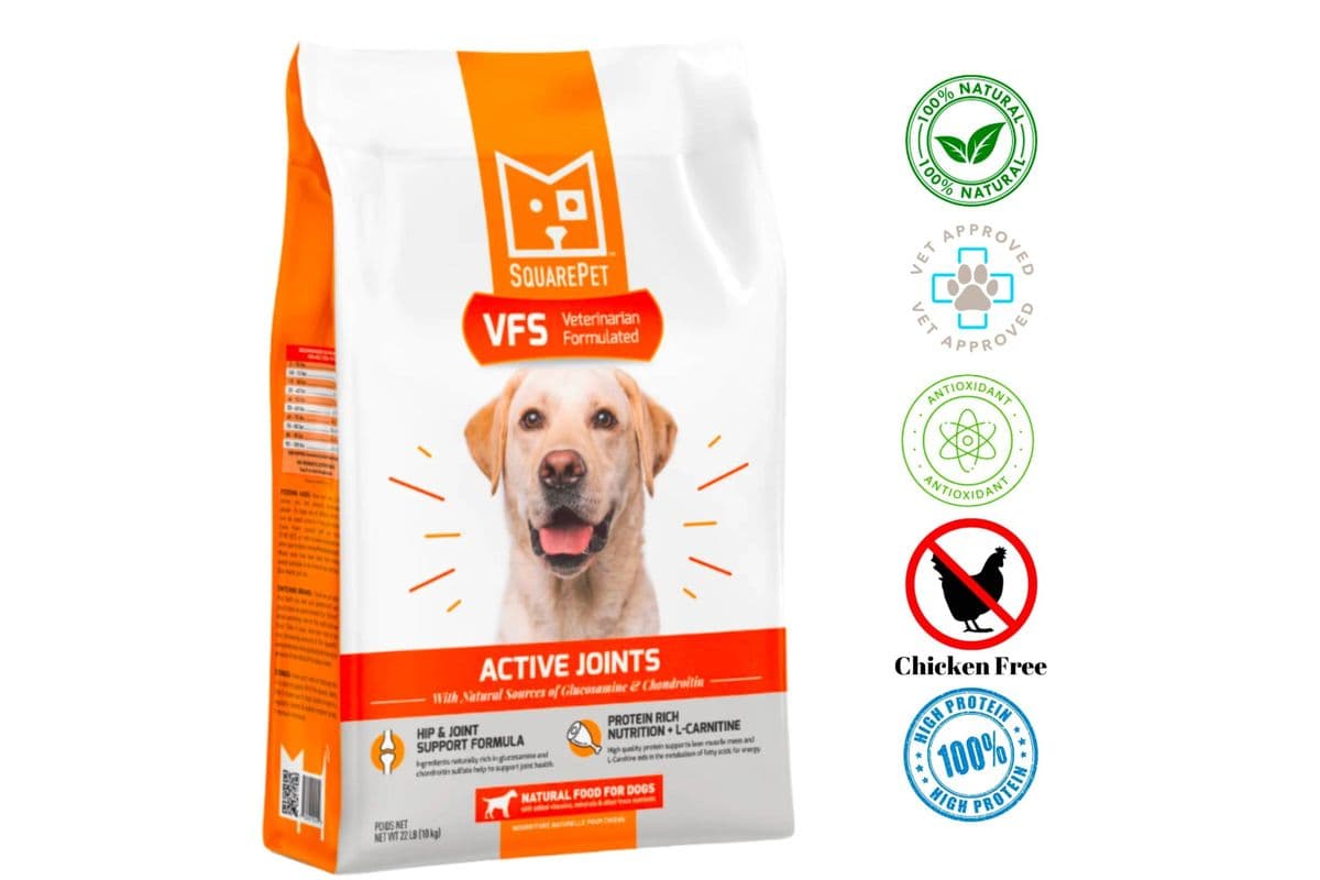 SquarePet - Canine Active Joints Dry Dog Food (4.4 lbs)