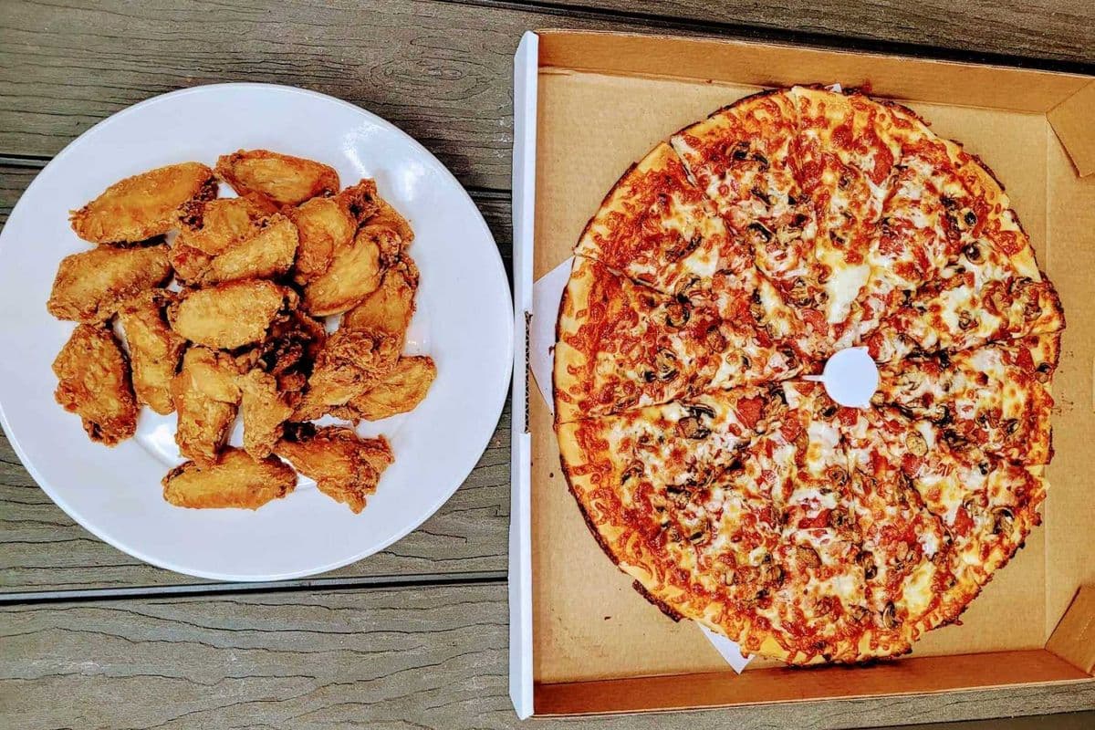 Pizza and Wings Deal