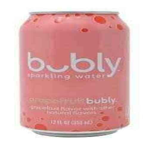 Bubly Boisson D'Eau Pétillante Pamplemousse 355ml/ Bubly Sparkling Water Grapefruit355ml