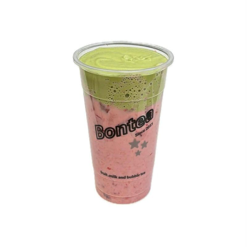 Matcha Creama Strawberry Latte / 抹茶草莓拿鐵