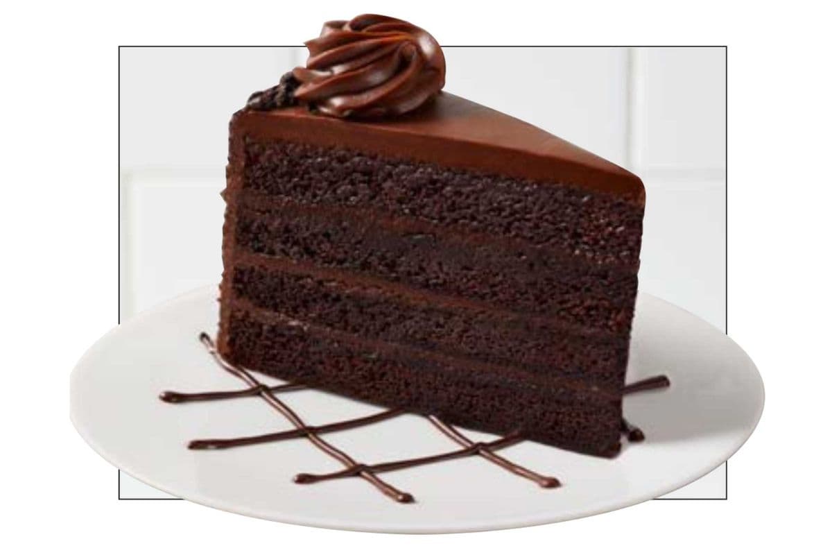 Fudge Cake Slice