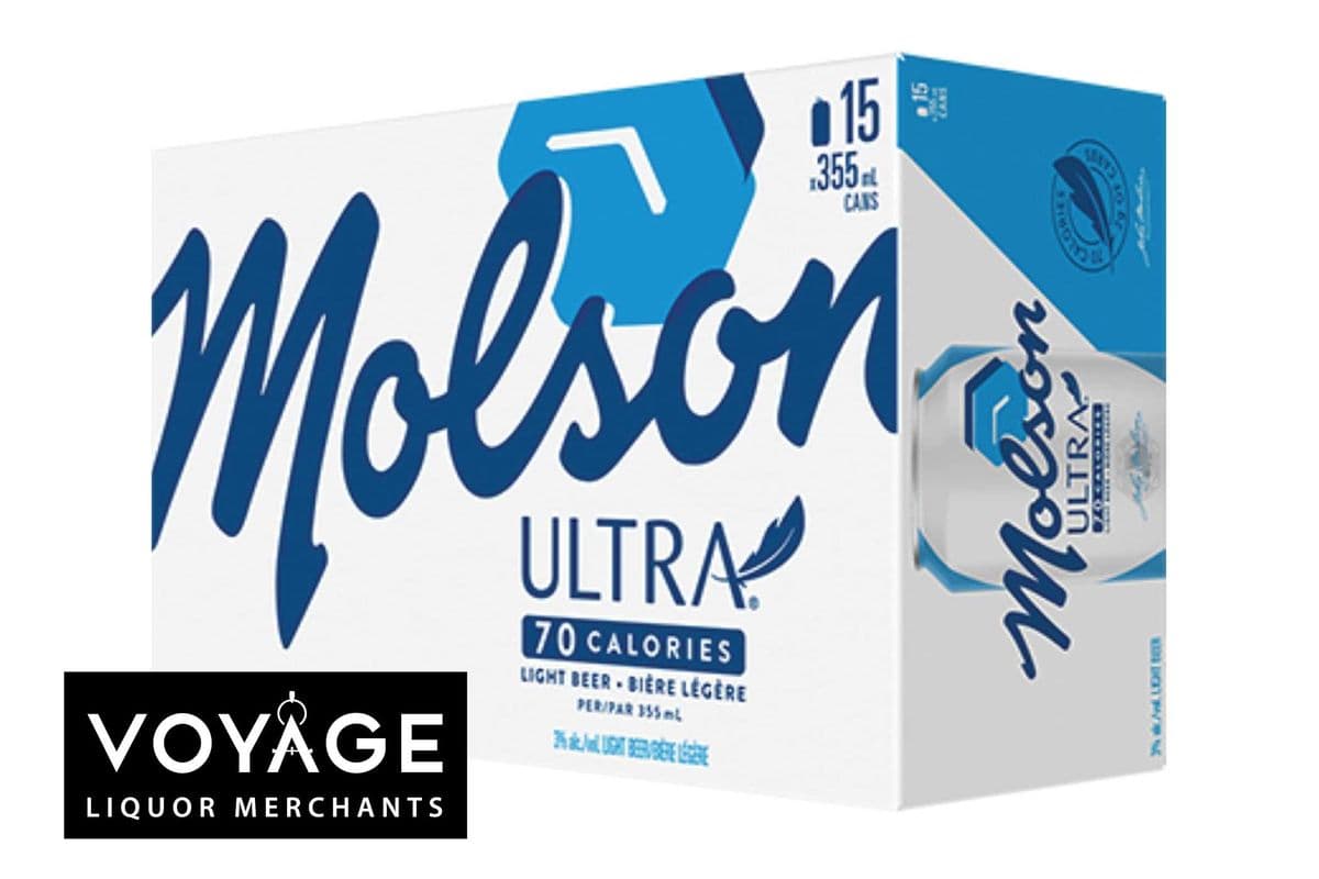 Molson Ultra (15 x 355 ml)
