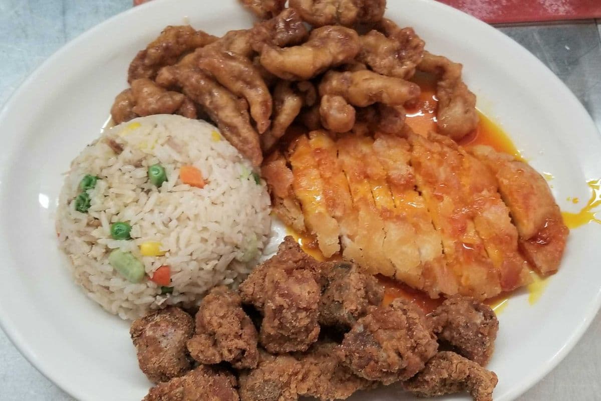 Three Items Combo with Chicken Fried Rice