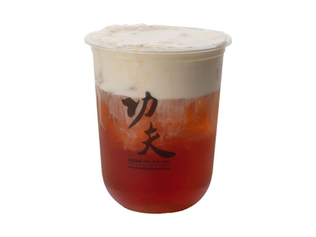 Cheese Milk Foam Black Tea